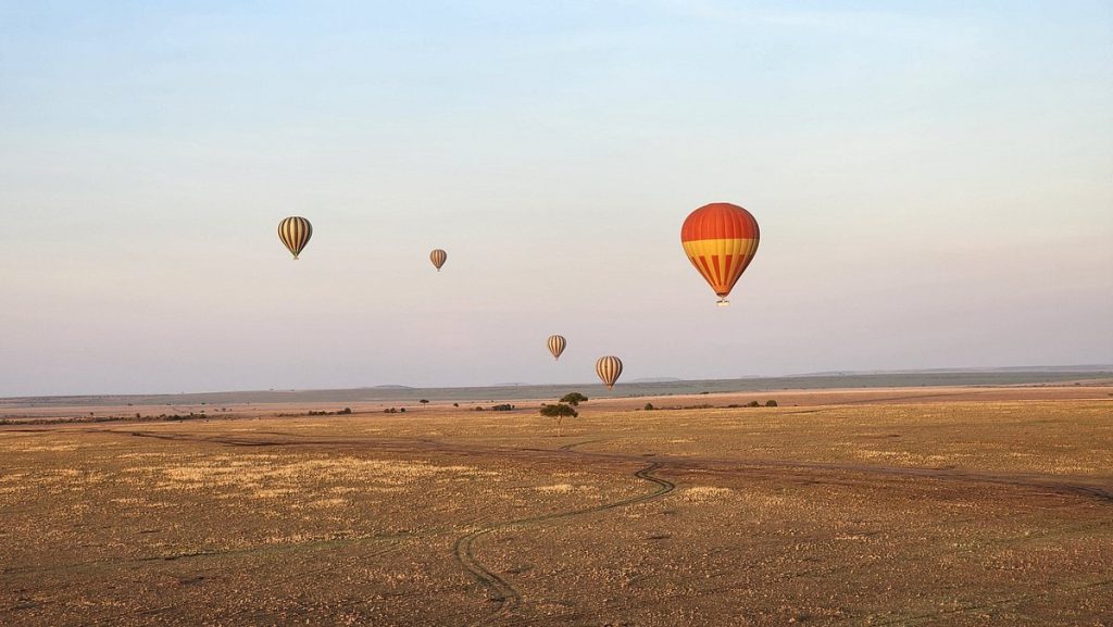 Hot air balloon safaris