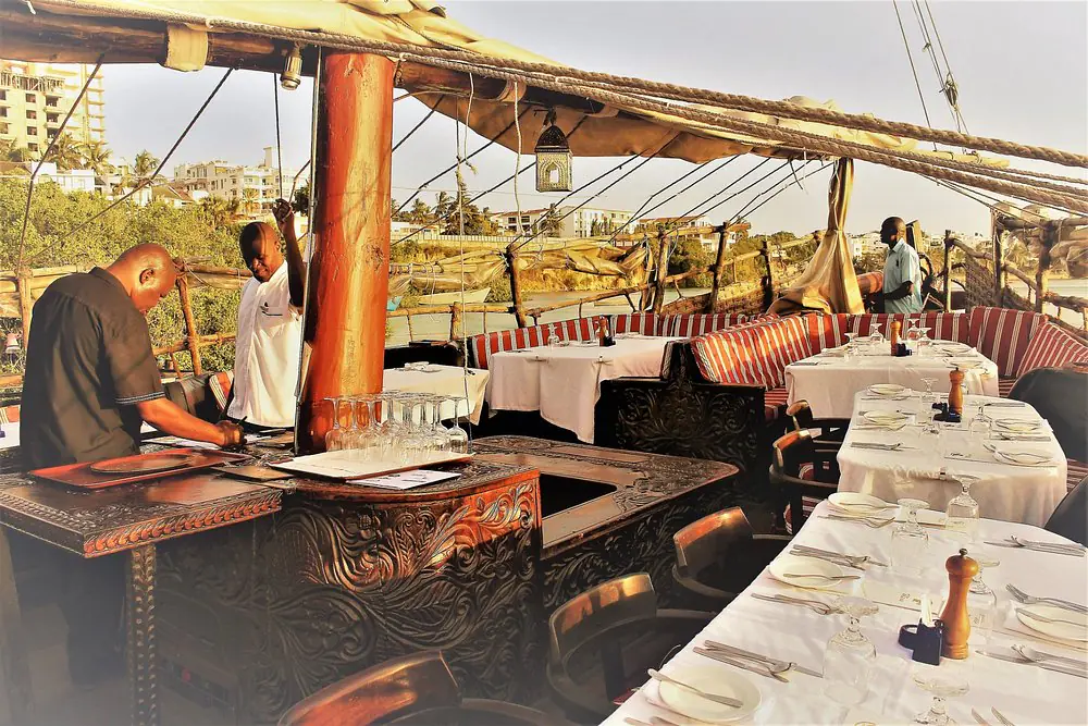 Tamarind Dhow Dinner Cruise Mombasa